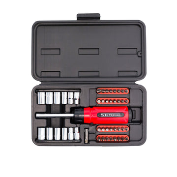 Jeu de douilles 1/4" en coffret plastique 3114 S46