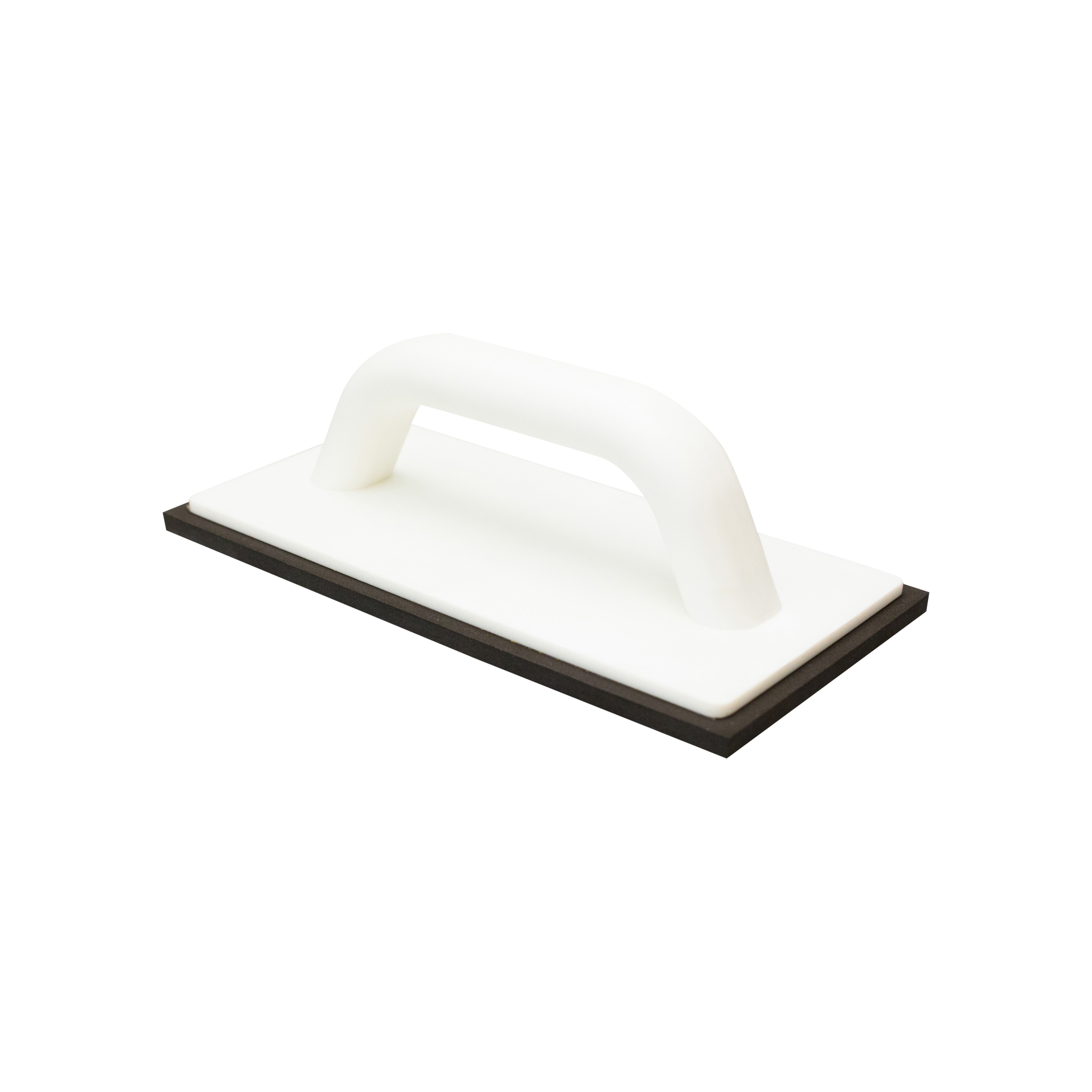 Schuurbord, met rubber, zwart 240 x 9