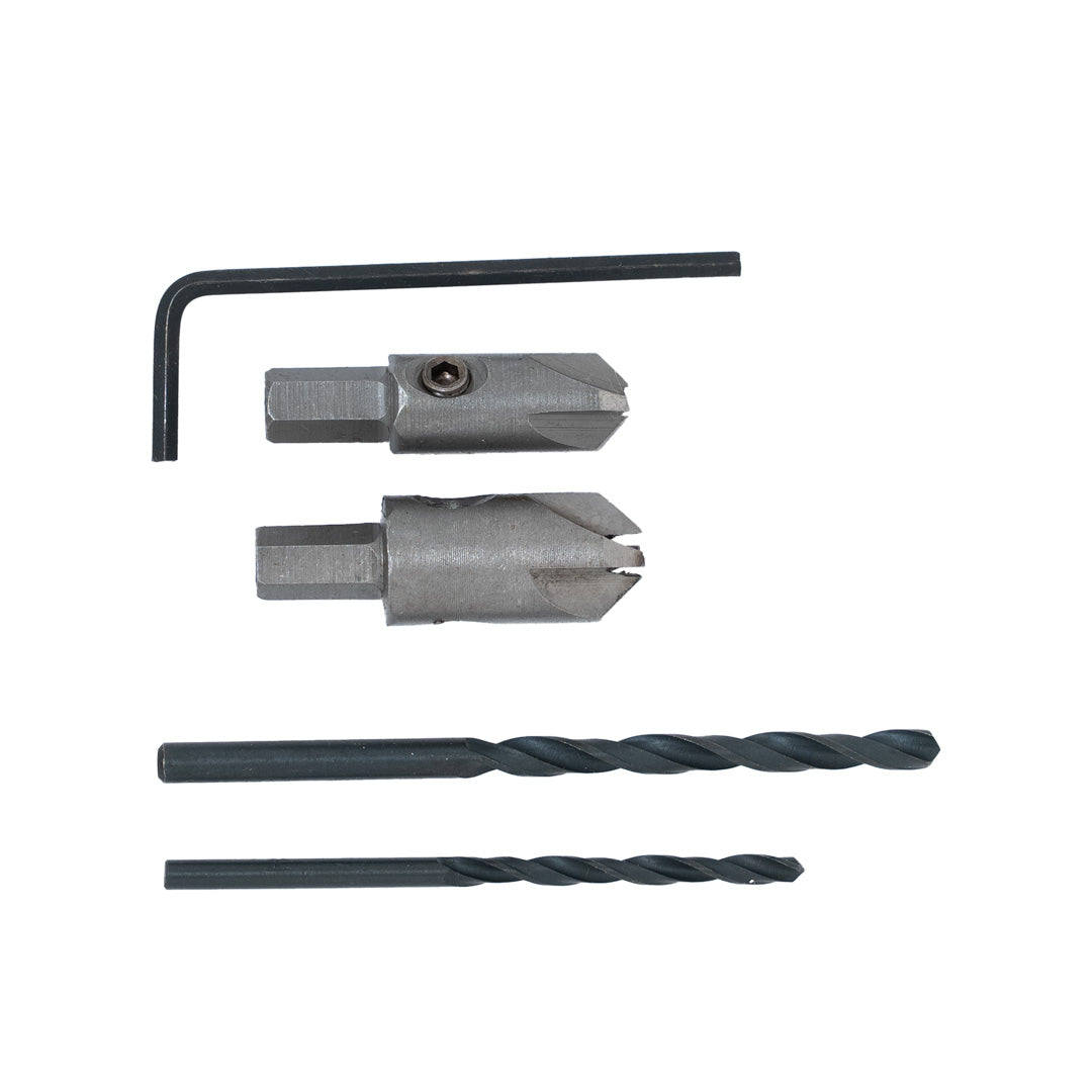 Verzinkers/insteek houtboorset