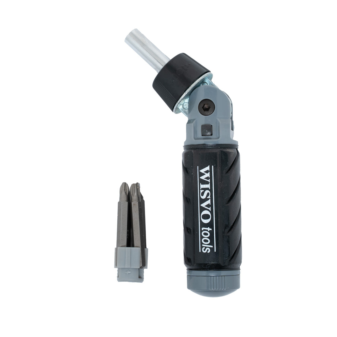 **Ratelschroevendraaier, magnetisch, verstelbaar