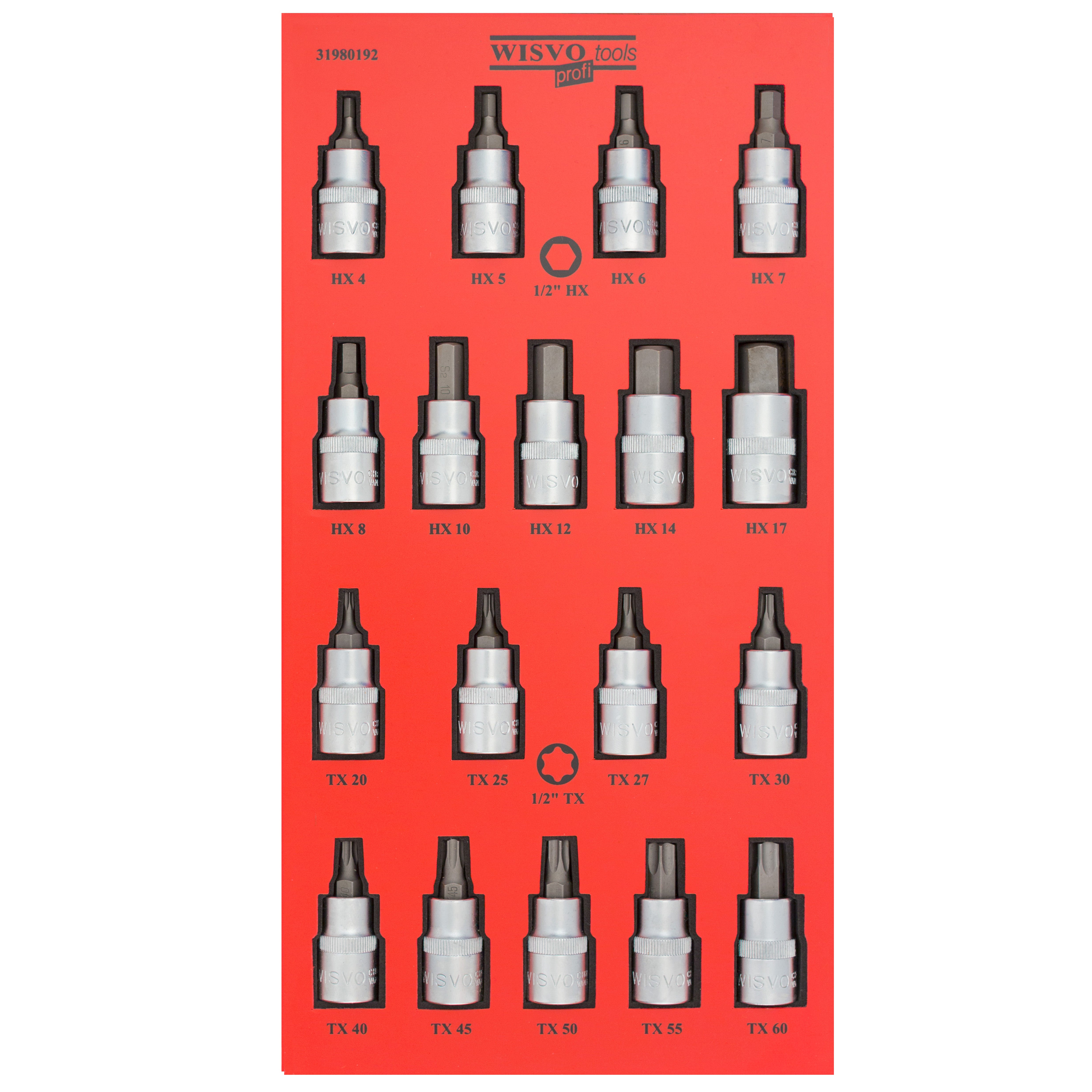 Dopsleutelset HX + TX in SOS-module 3198/92