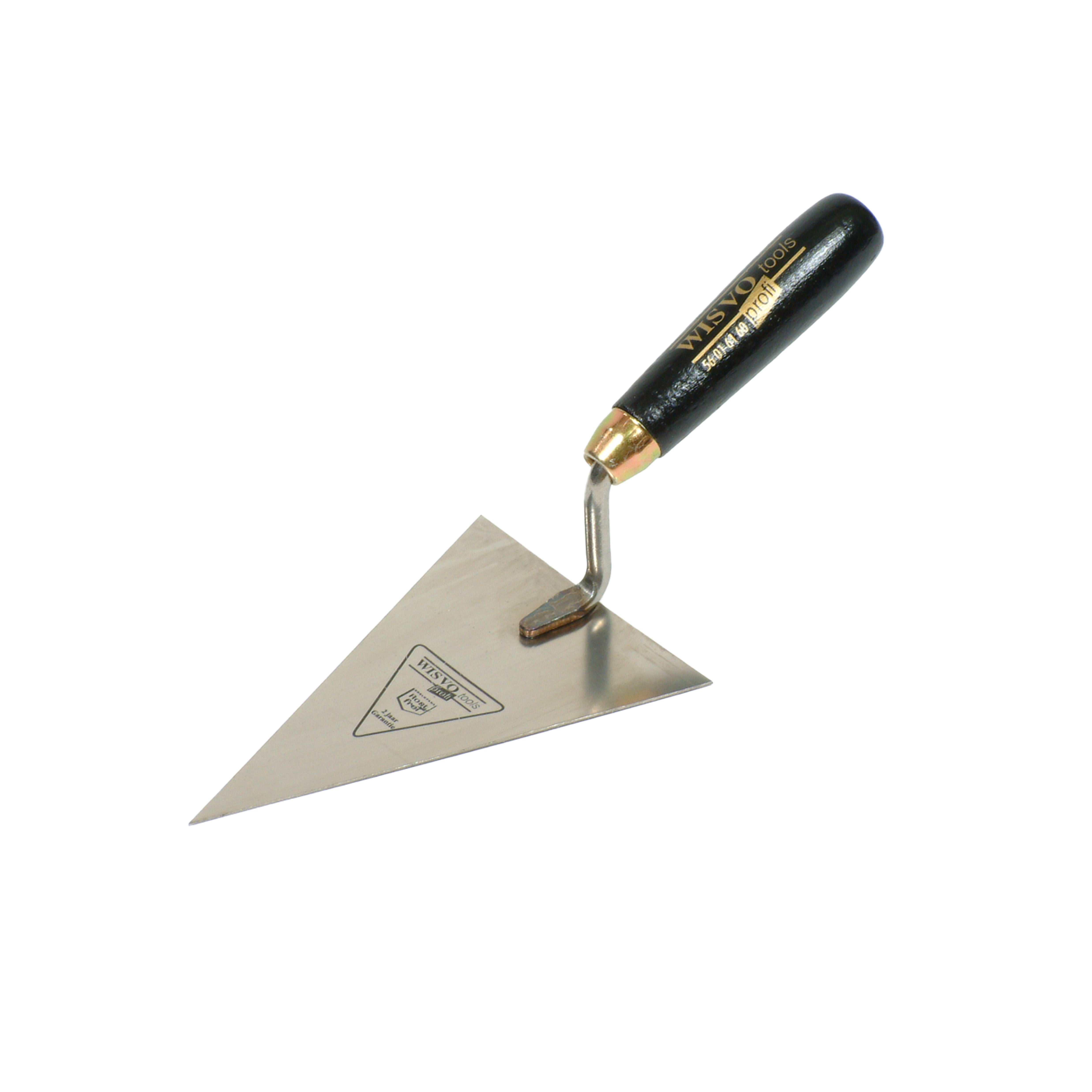 Pleistertroffel, punt, RVS 160