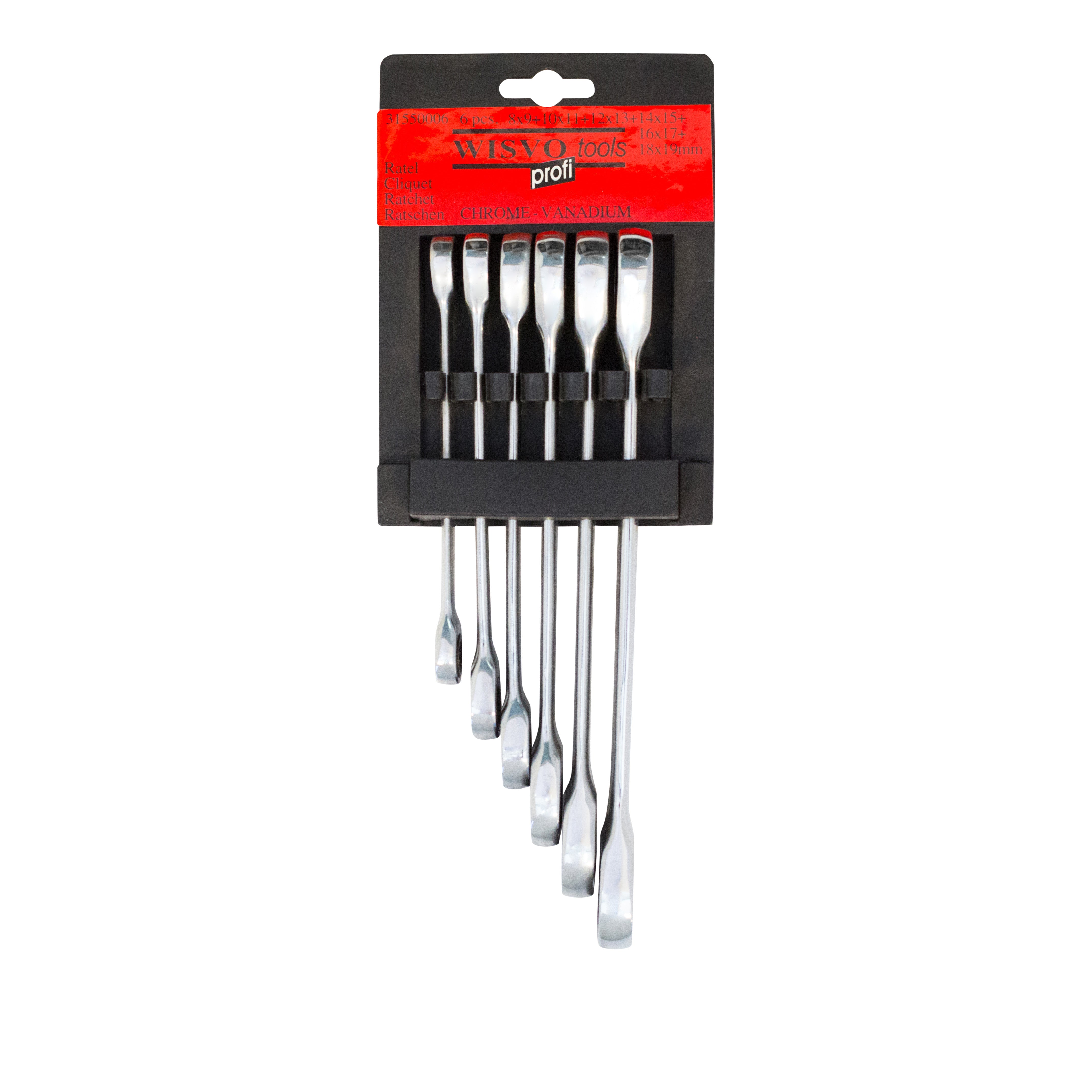 Ringratelsleutelset 8-19 /S06