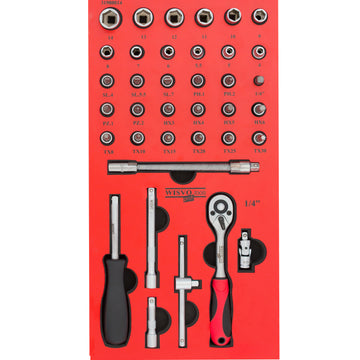 Dopsleutelset 1/4 in SOS-module 3198/37
