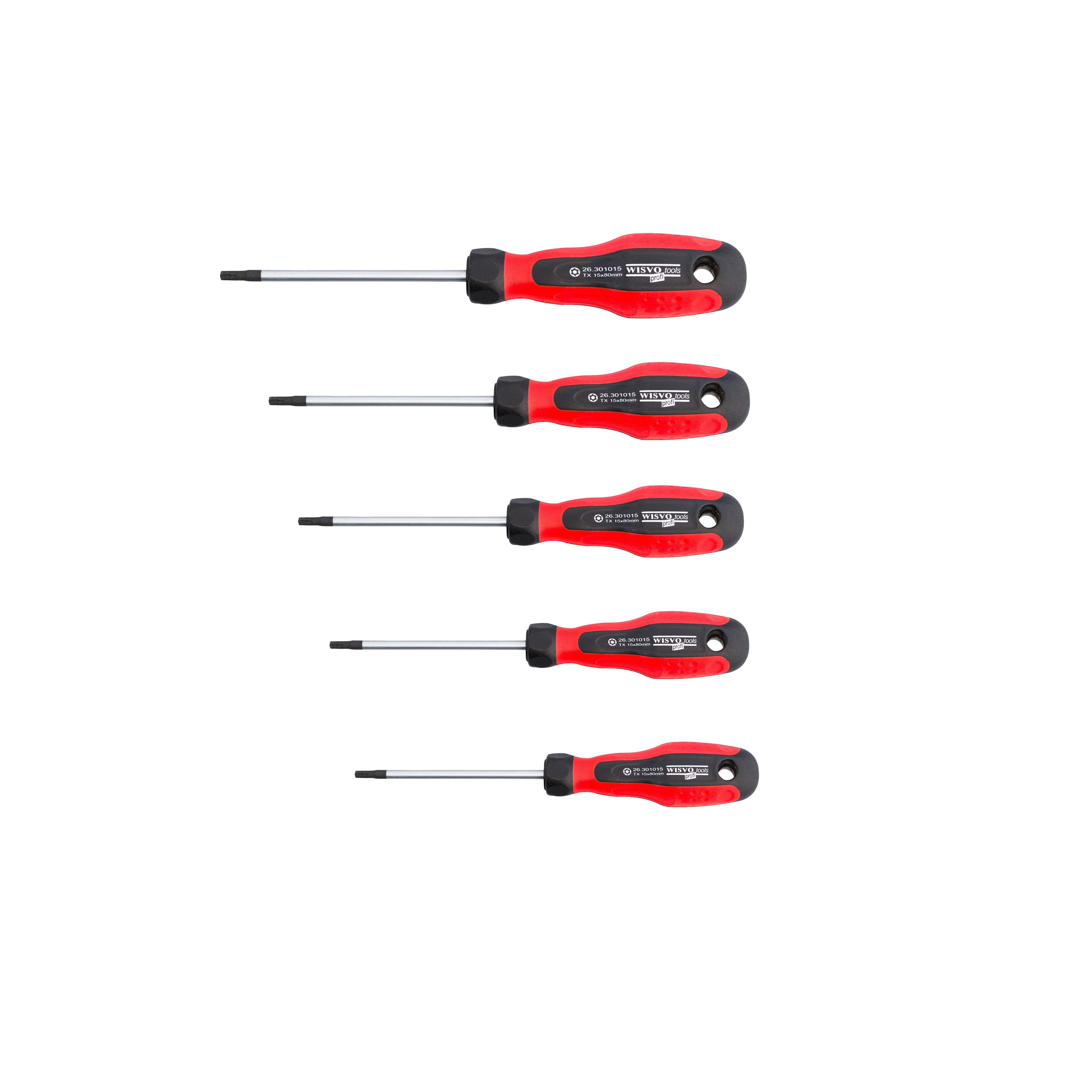 Schroevendraaierset, TBI TX met boring 2630S S05