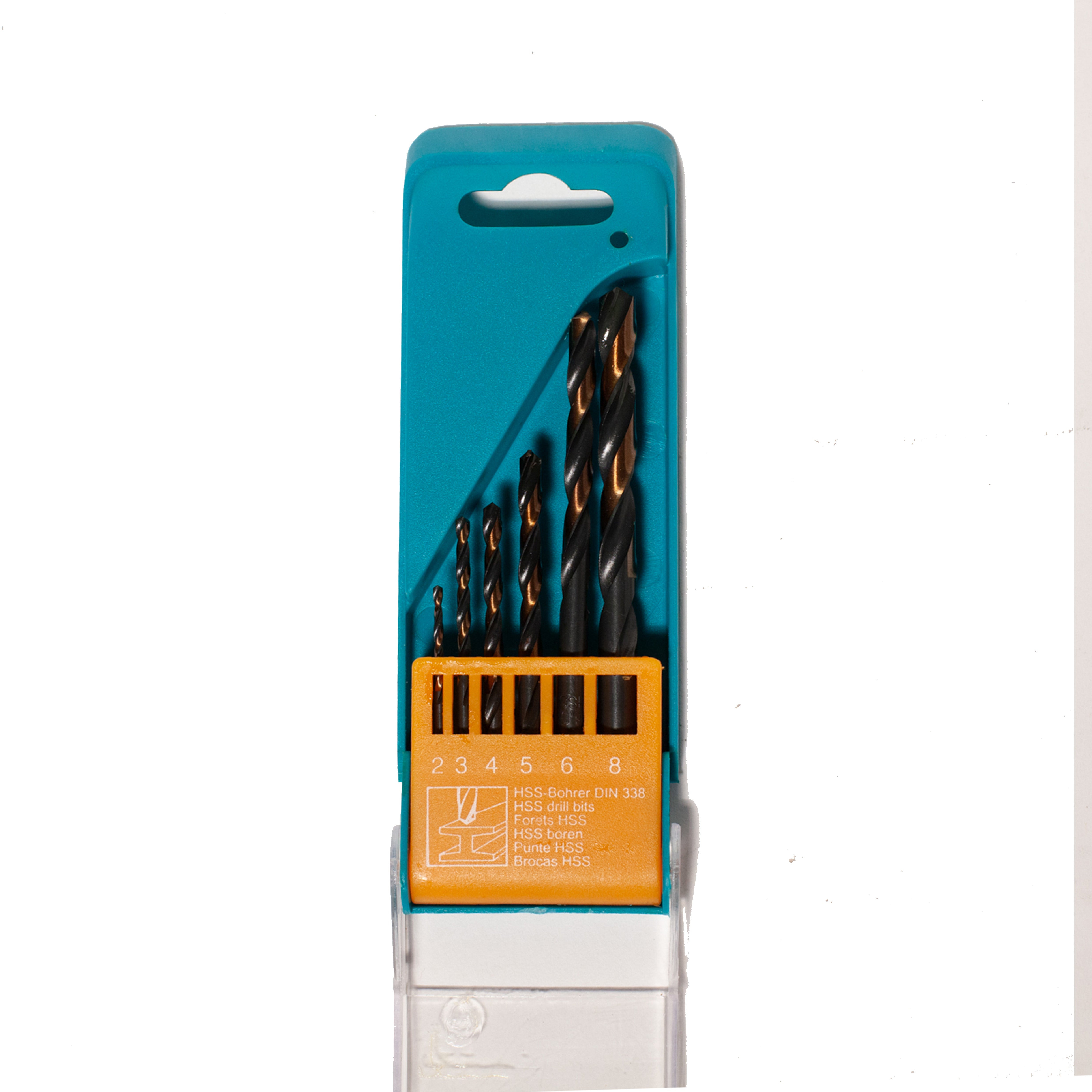 Metaalborenset, HSS DIN338 4020SP 2 - 8 /S06