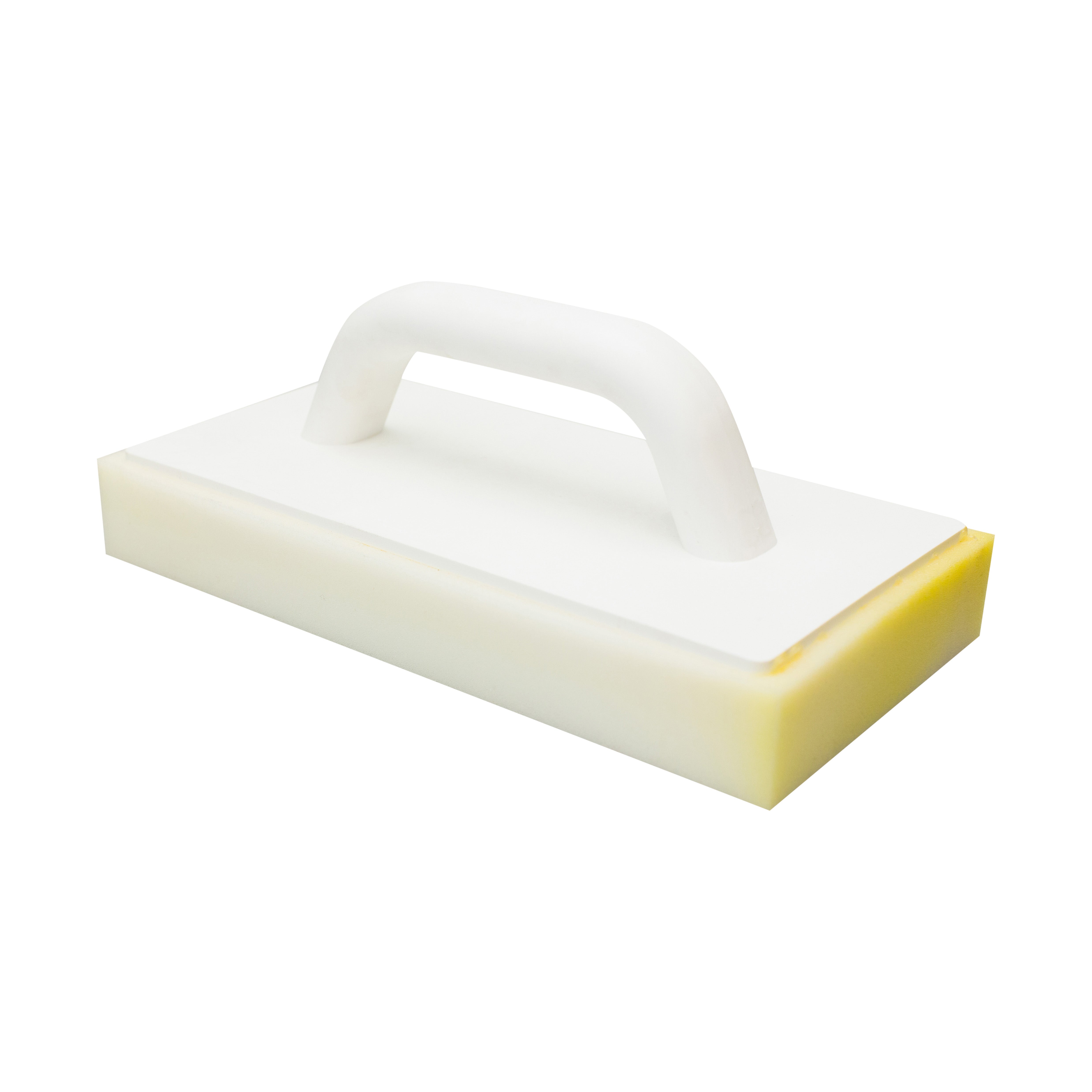 Schuurbord, met spons, wit  280 x 40