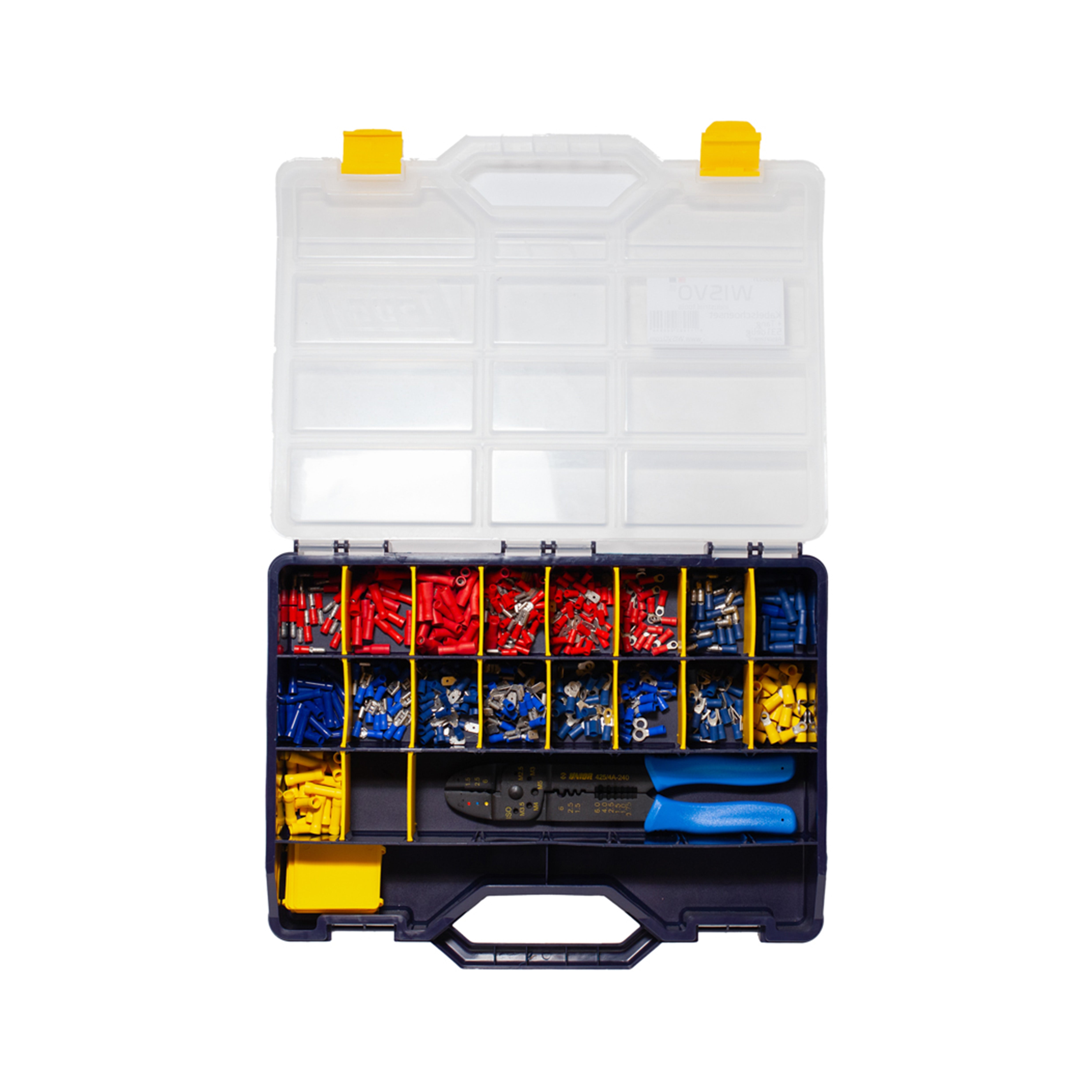 Kabelschoenen, assortimentsdoos + tang  S531