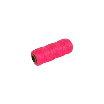 Metseldraad, nylon, fluorroze  50M